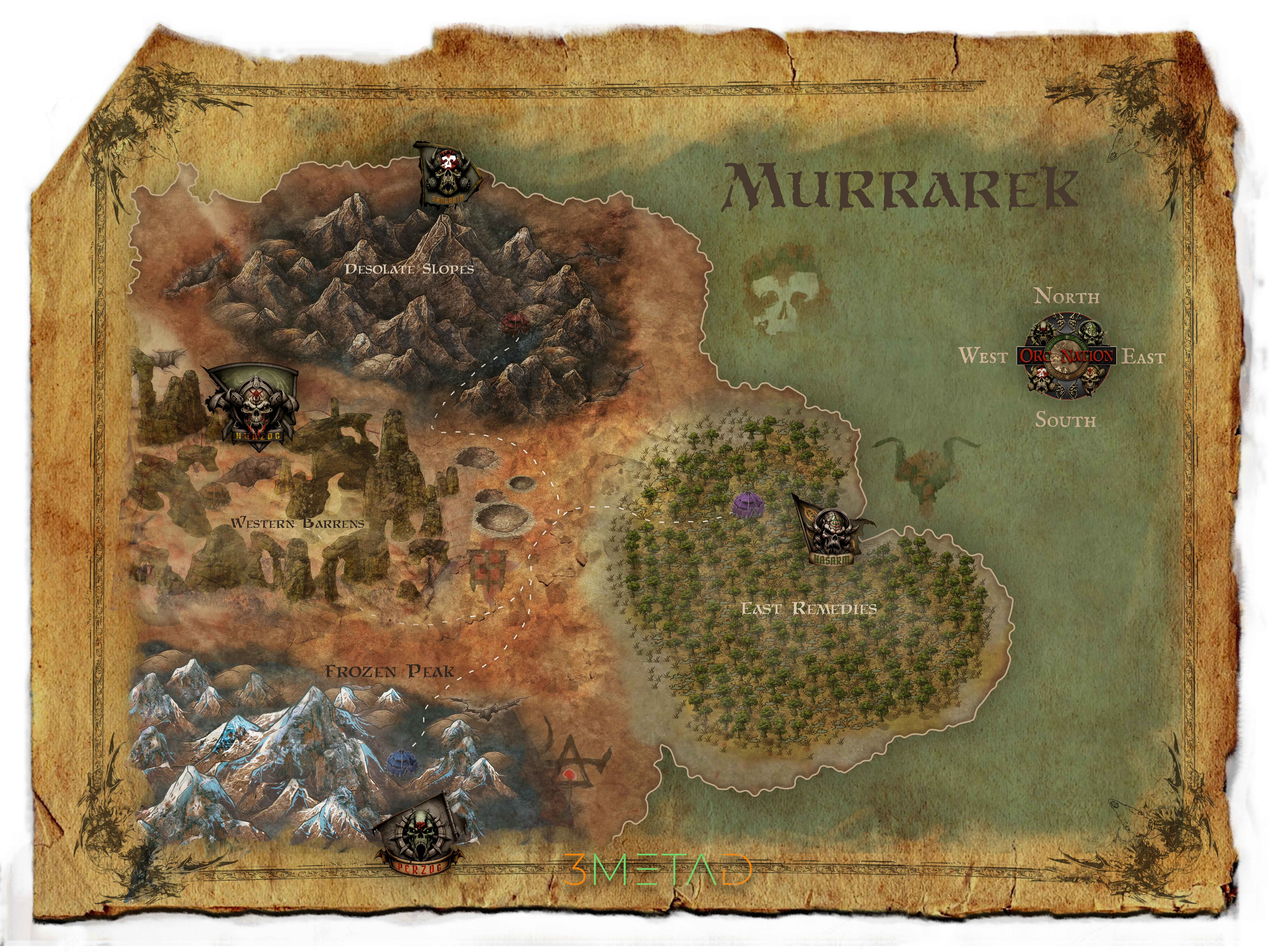 Orc Nation Map